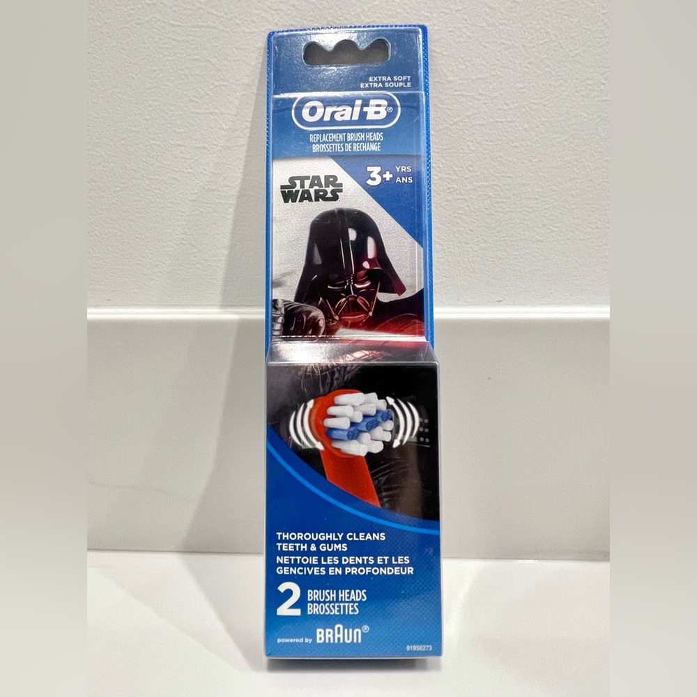 🟣2/$20 NEW Oral-B Kids Replacement Brush Heads (Extra Soft)